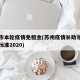 苏州市本轮疫情免租金(苏州疫情补助领取条件及标准2020)
